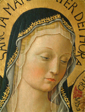1466 / Benozzo Gozzoli Madonna con il Bambino e Santi
